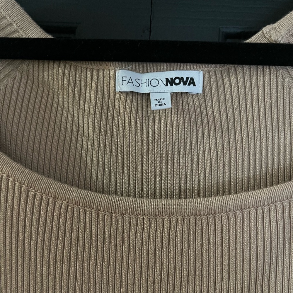 Fashion Nova Bodycon Midi Dress - Picture 3 of 4